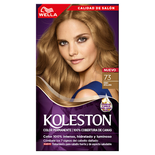 Kit Tinte Koleston Rubio   Avellana # 73 x 70 ml