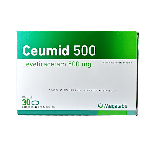 Ceumid 500mg Comprimido Caja x30com. ROEMMERS Levetiracetam