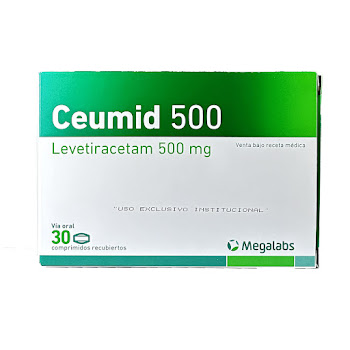 Ceumid 500mg Comprimido Caja x30com. ROEMMERS Levetiracetam             