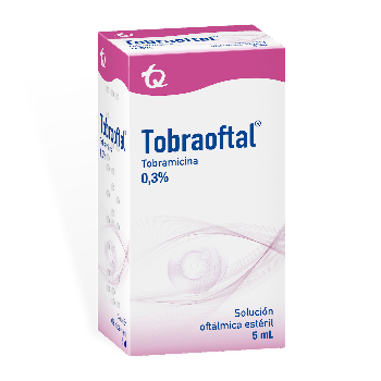 Tobraoftal Tobramicina 0.3% Tecnoquímicas Frasco x 5 ml  