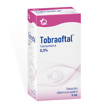 Tobraoftal Tobramicina 0.3% Tecnoquímicas Frasco x 5 ml  