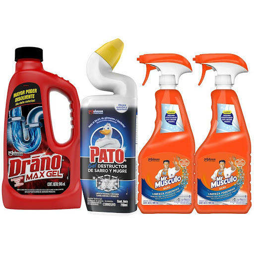 Pack Destapa + Limpia Baño Total Drano Limpia Baño x 7 La fórmula con cloro espeso del Drano® Max Gel atraviesa el agua estancada. Funciona muy bien para eliminar el vello, la espuma del jabón y otras obstrucciones de mal olor. Úselo en la bañera, lavabo,