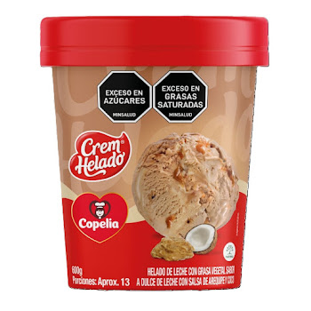 Helado Tradicional Copelia Pote x 600 gr  