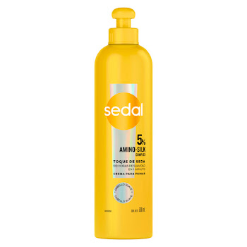 Crema para Peinar Sedal Toque De Seda 100 Horas de Suavidad Botella x 300 ml  