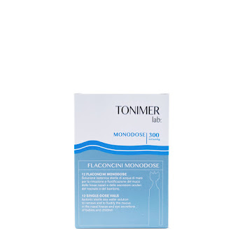 Tonimer Monodose 300 Agua de Mar Hipertónica Caja x 12 Viales  