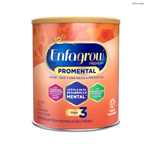 Fórmula Infantil Enfagrow Premium Promental Natural Etapa 3 Lata x 375 gr