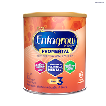 Fórmula Infantil Enfagrow Premium Promental Natural Etapa 3 Lata x 375 gr  
