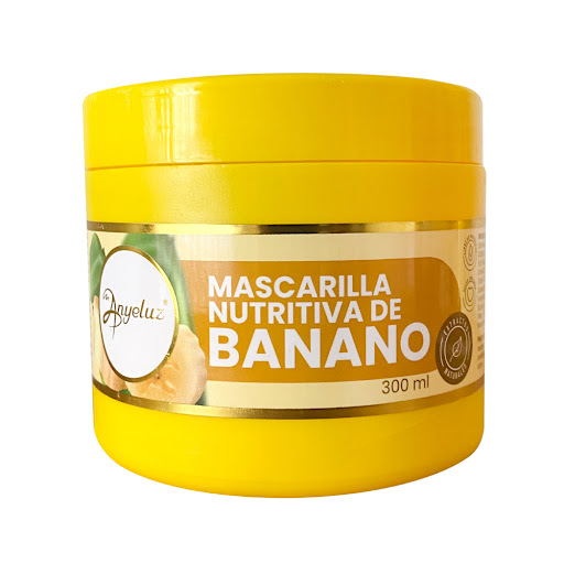 Mascarilla Nutritiva Anyeluz Con Banano x 300 ml