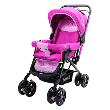 Solo Online Coche Paseador Bebesit   Roma Color Rosado X 1 Unidad 