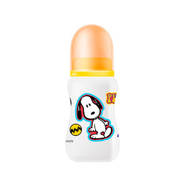 Solo Online Tetero Peanuts  Facil   Agarre 125ml 4ozcolor Naranja X 1 Unidad 