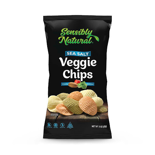 Chips Vegetarianas   Sensibly Natural Sal Marina x 85 gr