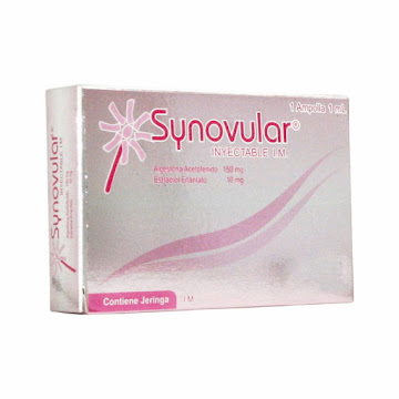 Synovular Algestona + Estradiol Enantato 150mg/10mg Lafrancol Caja x 1 Ampolla  