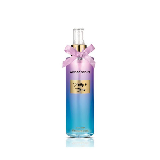 Body Mist Women Secret Purple Splash 250ML WOMEN SECRET caja x 1 Deleita tus sentidos con el encantador spray Pretty And Sexy Mist de la casa de diseño Women'Secret. Diseñado exclusivamente para mujeres, este spray corporal es una deliciosa combinación de fragancia