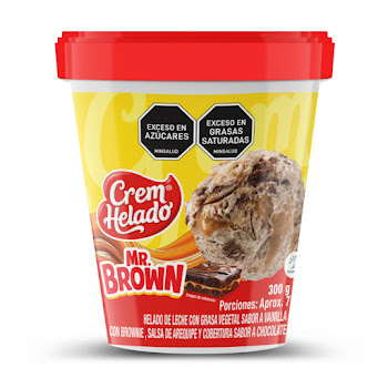 Helado Crem Helado Mr Brown Vaso x 300 gr  