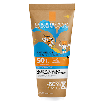 Protector Solar   Anthelios Wetskin Dermopediátrico Spf50 x 200 ml  