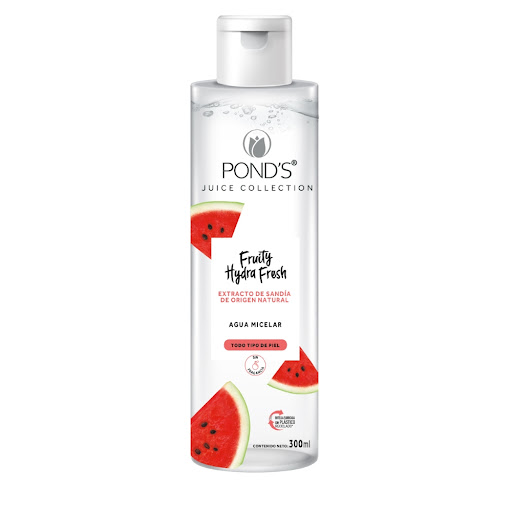 Agua Micelar Ponds   Fruity Hidra Fresh Sandia Frasco x 300 ml