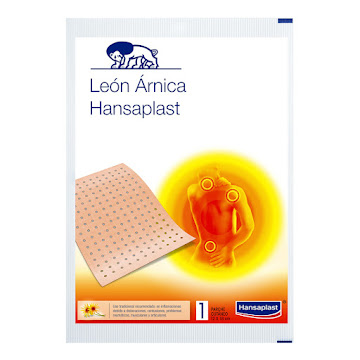 Parche León Hansaplast con Árnica 12x18cm Sobre x 1 und  