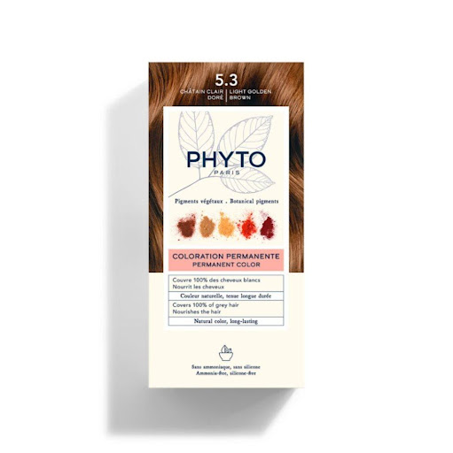 Tinte Phyto Color 5.3 Castaño Claro Dorado PHYTO caja x 1 undefined
