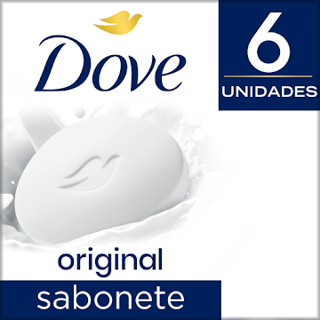 Jabón Dove Original 90 gr x 6 und  