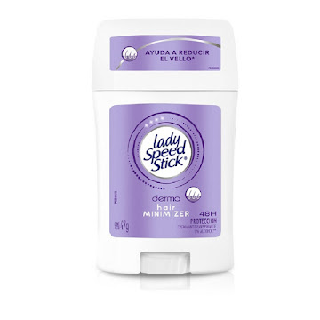 Desodorante Mujer Lady Speed Stick Derma Hair Minimizer Frasco x 47 gr  