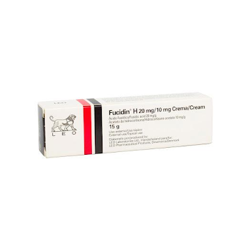 Fucidin H Ácido Fusidico + Hidrocortisona 20mg/10mg Biopass Crema Tubo x 15 gr  