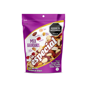 Maní La Especial Confitado Maíz Tostado Almendra Arándanos x 180 gr  