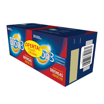 //Oft Bion3 Pague 60 Lleve 90 Caja x30 Tabletas   