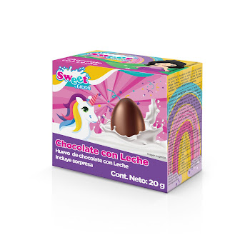 Huevo De Chocolate   Grezon Unicornio Niña Incluye Sorpresa X1 Und 