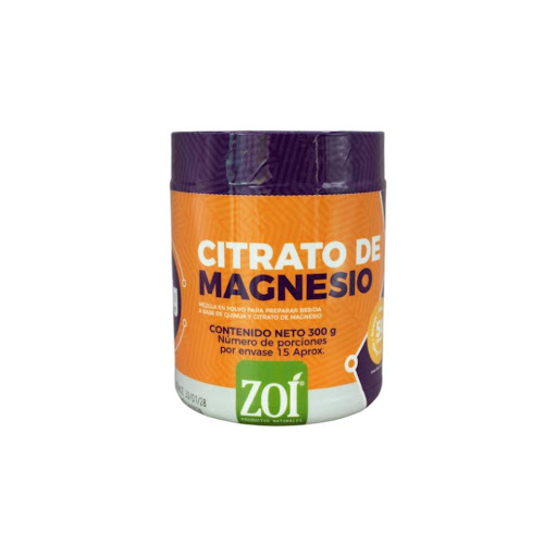 Citrato de magnesio ZOI TARRO X 250gr x 1 Citrato de Magnesio es un suplemento alimenticio que aporta magnesio de fácil absorción, ideal para complementar la nutrición diaria. Contribuye al funcionamiento normal de músculos y sistema nervioso
