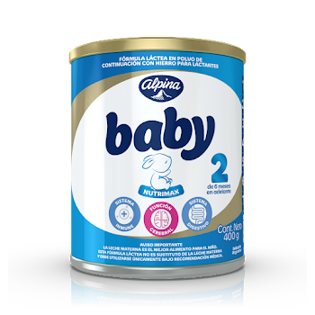 Fórmula Infantil Alpina Baby Nutrimax Etapa 2 x 800 gr  