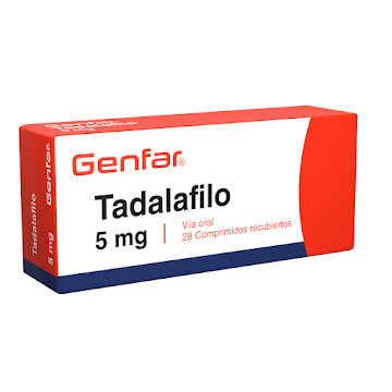 Tadalafilo Genfar 5 mg Caja x 28 Comprimidos  
