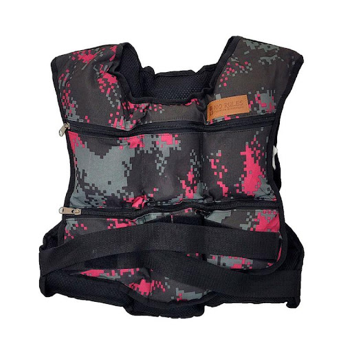 Chaleco De Peso 15 Kg No Rules UN x 1 Es un accesorio ideal para fortalecer diferentes partes del cuerpo durante entrenamientos funcionales y de resistencia. Su diseño ergonómico permite comodidad y ajuste óptimo, mientras que su sistema 