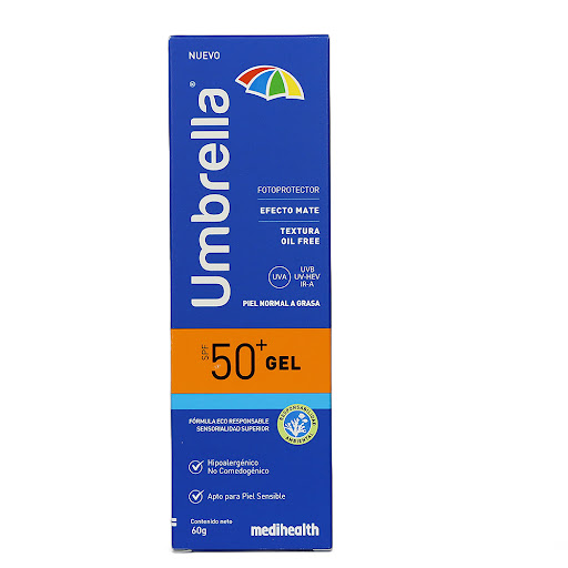 Protector Solar Umbrella Gel Alta Protección SPF50 x 60 gr