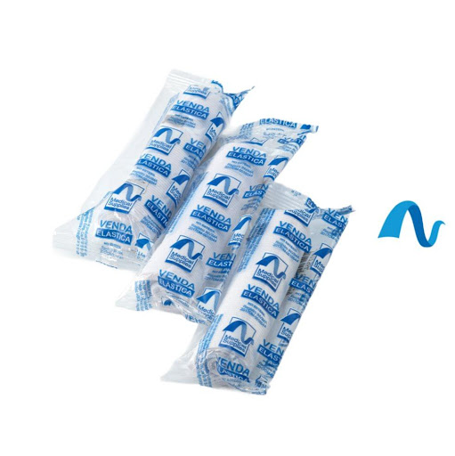 Venda Elastica Blanca de 5"x5 Yardas Pte x 3  Medical Supplies  Pte x 3  x 3 Venda elástica blanca diseñada para brindar soporte, compresión y estabilidad en lesiones musculares y articulares. Fabricada con material flexible y resistente que permite un ajuste cómodo y seguro, 