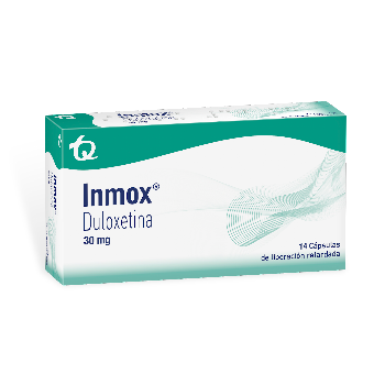 Inmox Duloxetina 30 mg Tecnoquimicas Caja x 14 Cápsulas  