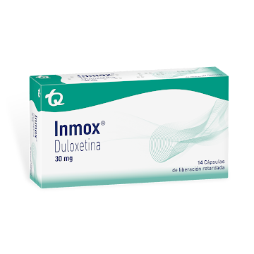 Inmox Duloxetina 30 mg Tecnoquimicas Caja x 14 Cápsulas  