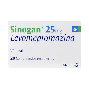 Sinogan Levomepromazina 25 mg Sanofi Caja x 20 Comprimidos  