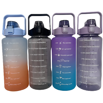 Termo De Agua Motivacional De 2 Litros  