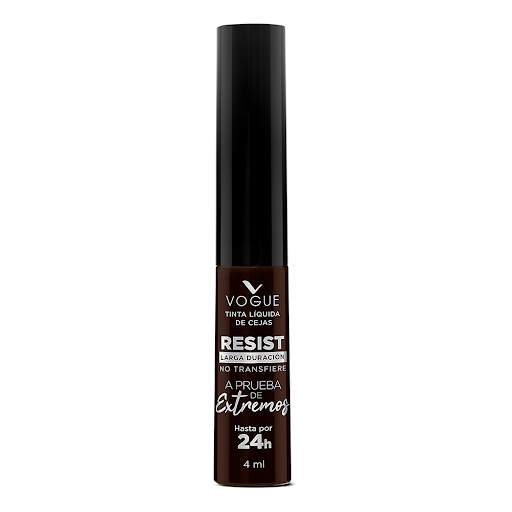 Tinta Líquida De Cejas Vogue Resist Larga Duración Café Cerrado x 4 ml