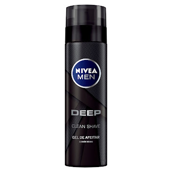 Gel para Afeitar Nivea Men Antibacterial Deep con Carbón Activo x 200 ml  