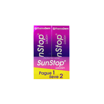 Protección Solar Sunstop 2x1 Loción Spray x 120 ml  