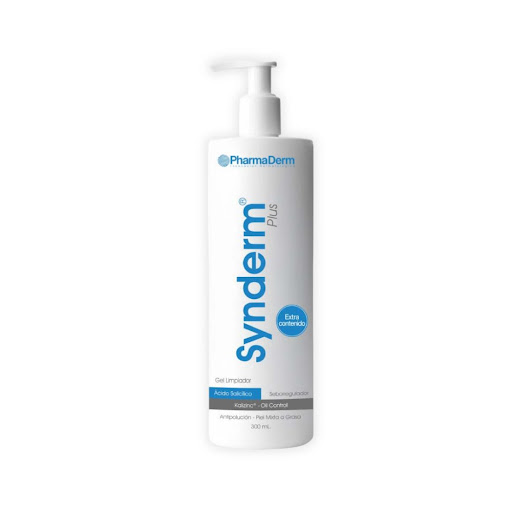 Gel limpiador Synderm Plus Seborregulador Frasco x 300 ml
