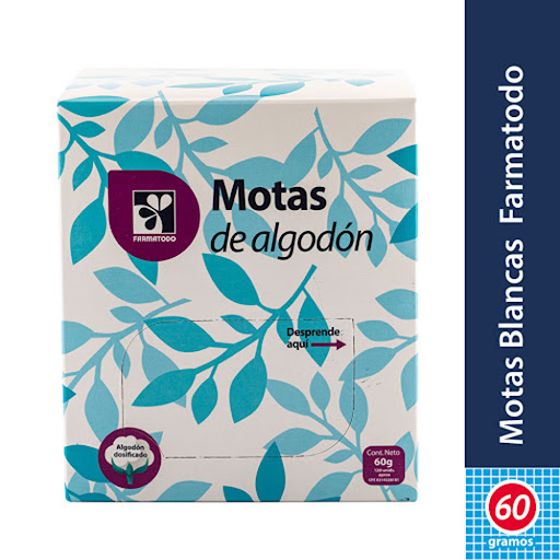 Motas De Algodón Farmatodo Caja x 60 gr