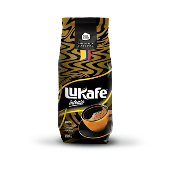 Cafe Lukafe Tostado y Molido Sabor Intenso x 250Gr   