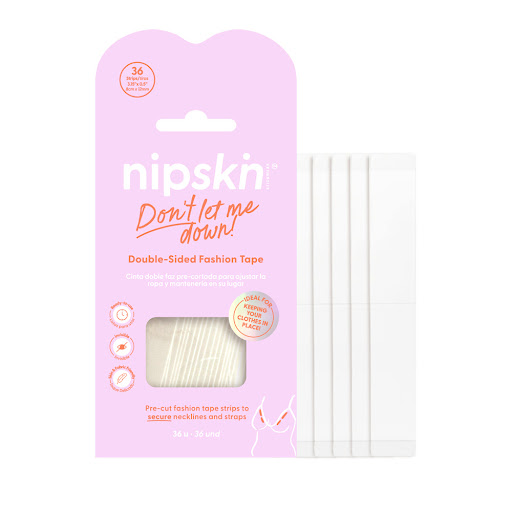 Cinta Doble Faz Nipskin   para Ropa Caja x 36 und