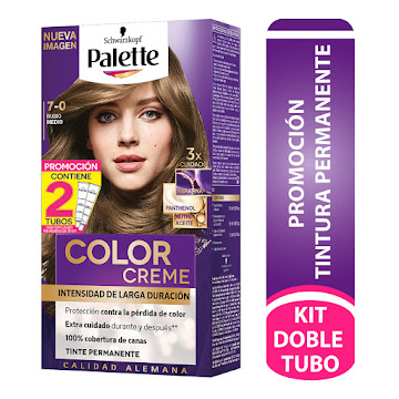 Tinte Schwarzkopf Palette Color Cream Permanente Rubio Medio 7-0 x 2 und undefined