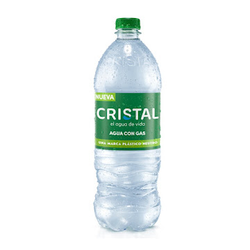 Agua Cristal Con Gas Botella x 1000 ml  