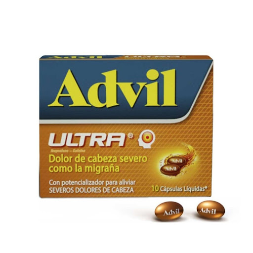 Advil Ultra Ibuprofeno x 10 caps