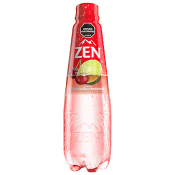 Agua Saborizada Zen Sabor A Limonada Cerezada x 540 ml   