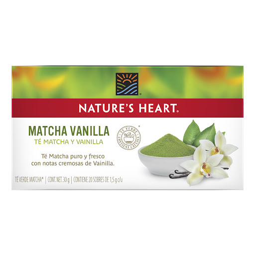 Té Matcha Y Vainilla Natures Hearts x 30 gr